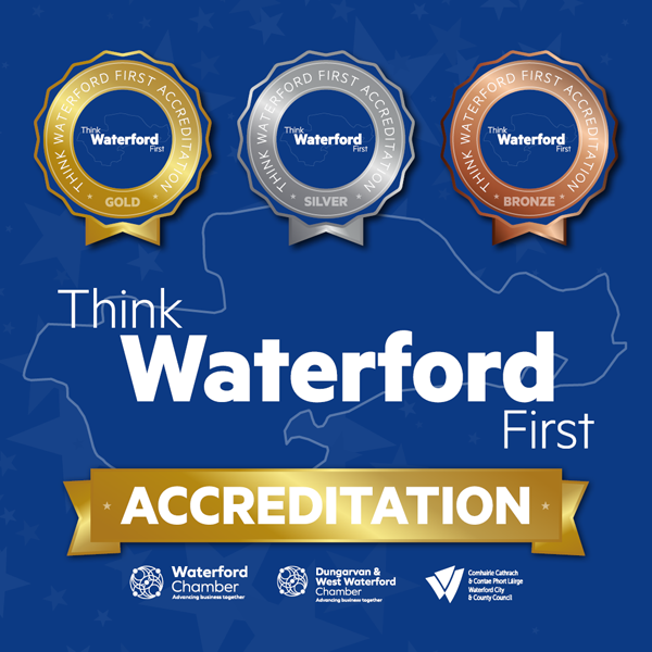 Think Waterford First Accreditation Logo